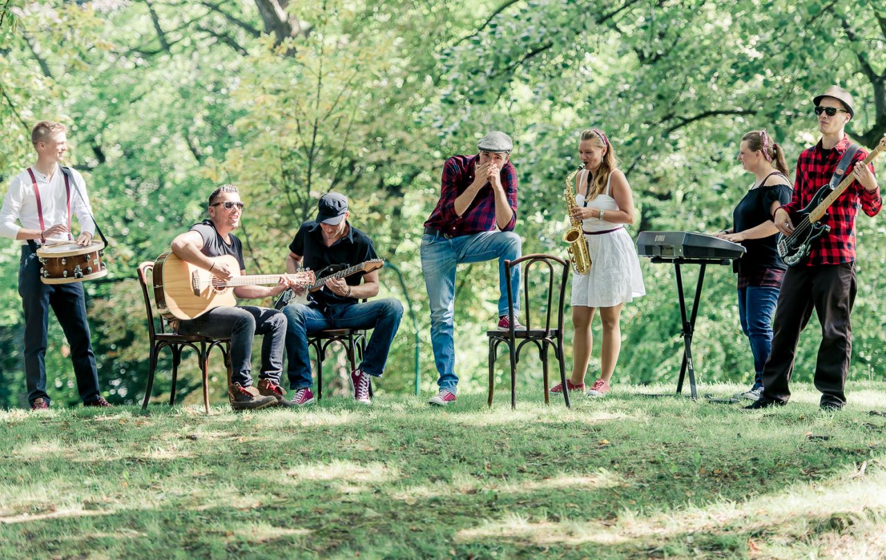 Band Fotoshooting Weanviertler