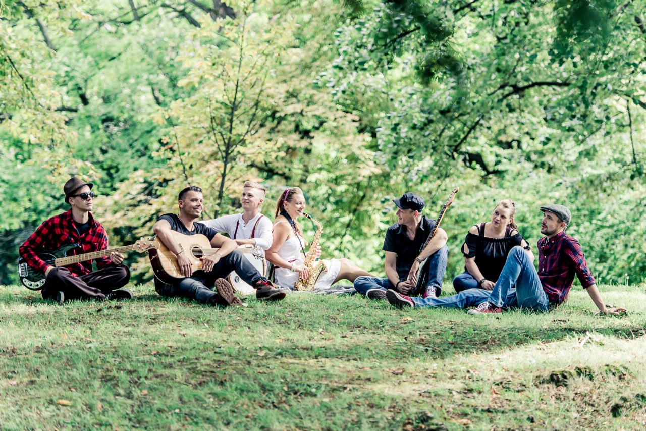 Band Fotoshooting Weanviertler